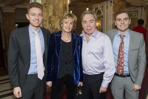 Alastair Lloyd Webber, Madeleine Lloyd Webber, Andrew Lloyd Webber and William Lloyd  Photo