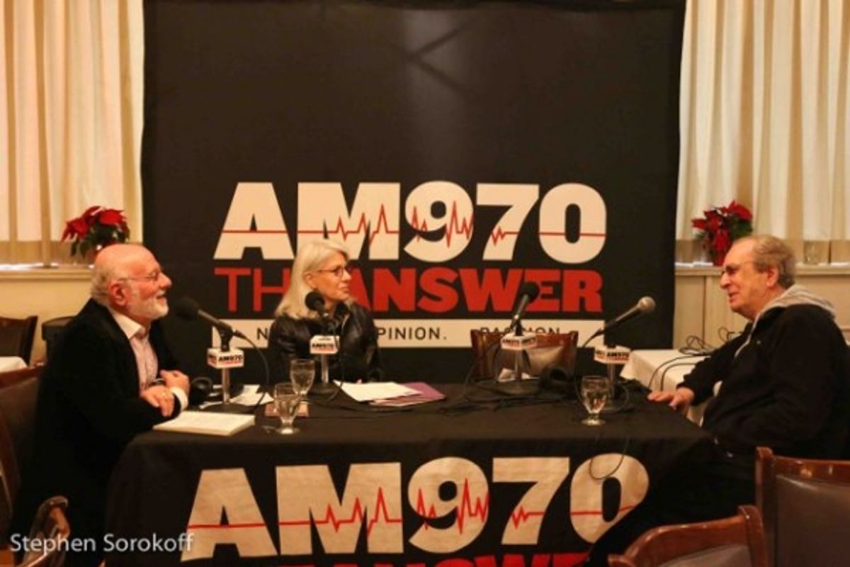 Peter LeDonne, Jamie deRoy, Danny Aiello at 