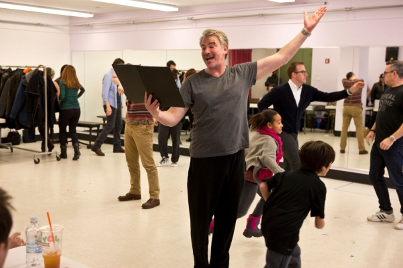 Photo Flash: In Rehearsal with Douglas Sills, Joshua Henry, Betsy Wolfe & More for The Actors Fund's MR. MAGOO'S CHRISTMAS Benefit  Image