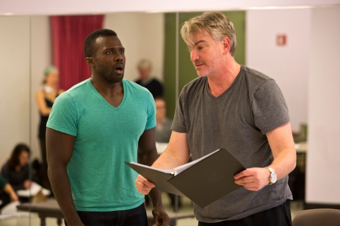 Photo Flash: In Rehearsal with Douglas Sills, Joshua Henry, Betsy Wolfe & More for The Actors Fund's MR. MAGOO'S CHRISTMAS Benefit  Image