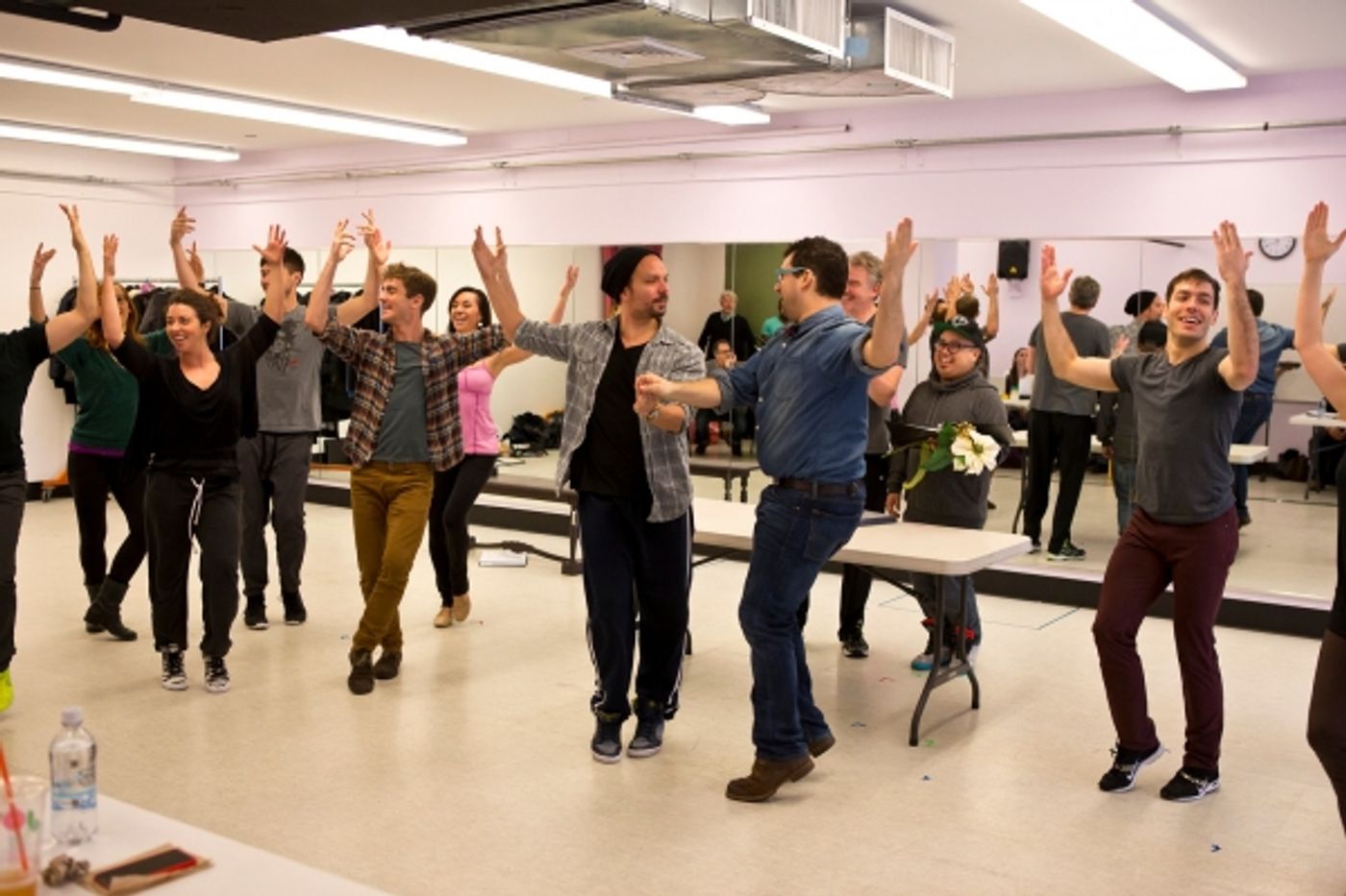 Photo Flash: In Rehearsal with Douglas Sills, Joshua Henry, Betsy Wolfe & More for The Actors Fund's MR. MAGOO'S CHRISTMAS Benefit  Image