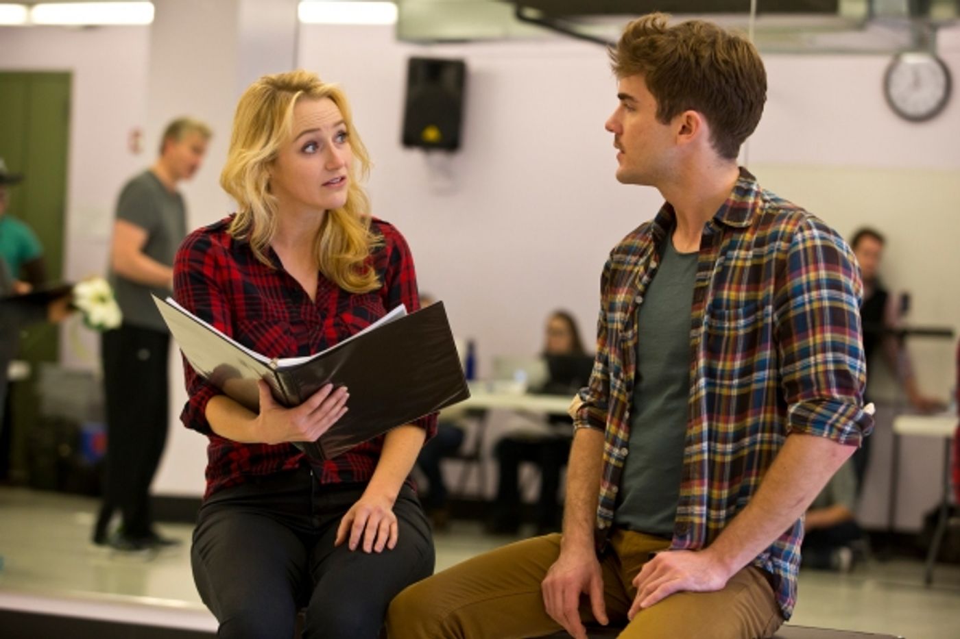 Photo Flash: In Rehearsal with Douglas Sills, Joshua Henry, Betsy Wolfe & More for The Actors Fund's MR. MAGOO'S CHRISTMAS Benefit  Image