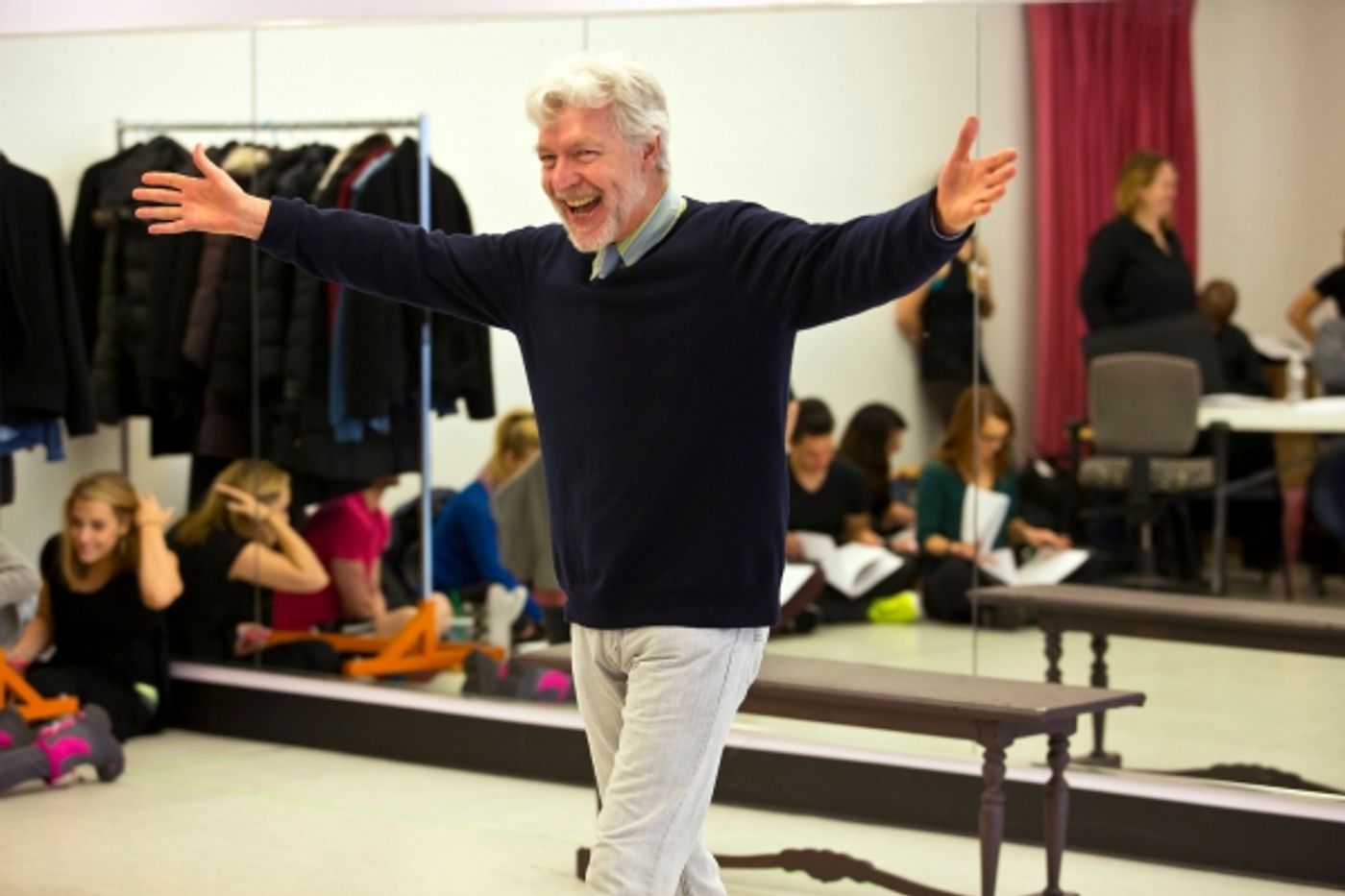 Photo Flash: In Rehearsal with Douglas Sills, Joshua Henry, Betsy Wolfe & More for The Actors Fund's MR. MAGOO'S CHRISTMAS Benefit  Image