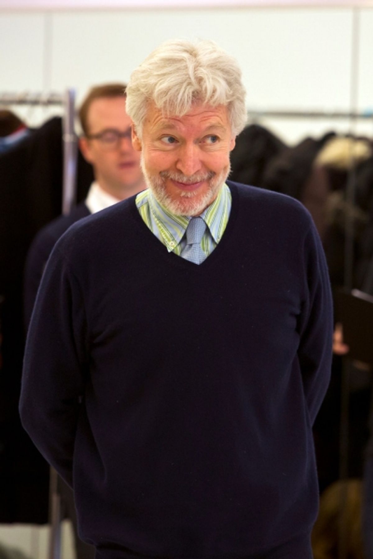 Tony Sheldon at In Rehearsal with Douglas Sills, Joshua Henry, Betsy Wolfe & More for The Actors Fund's MR. MAGOO'S CHRISTMAS Benefit