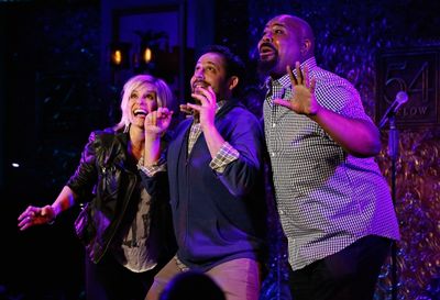  Jenn Colella, Steve Rosen and James Monroe Iglehart Photo