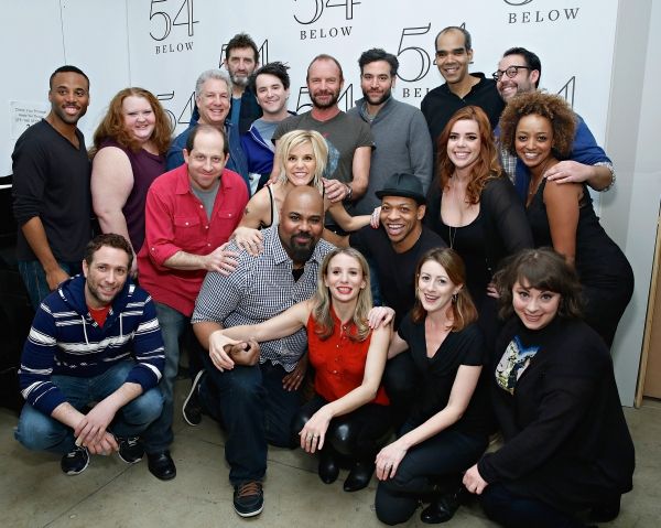 Photo Flash: Sting, Josh Radnor & More Take Part in Starry DON'T QUIT YOUR NIGHT JOB at 54 Below! — photo 7 of 20