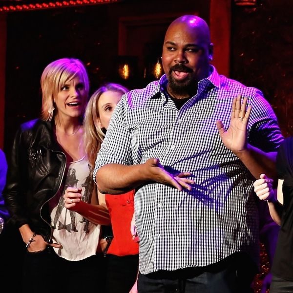  David Rossmer, Steve Rosen, Jenn Colella, Sarah Saltzberg, James Monroe Iglehart, Ka Photo