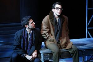 Adam Kantor (Eddie), Josh Grisetti (Shrevie), and Bryan Fenkart (Modell)  Photo