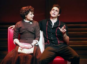 Erika Henningsen (Beth) and Derek Klena (Boogie)  Photo