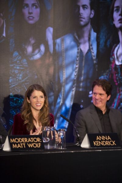 Anna Kendrick and director Rob Marshall Photo