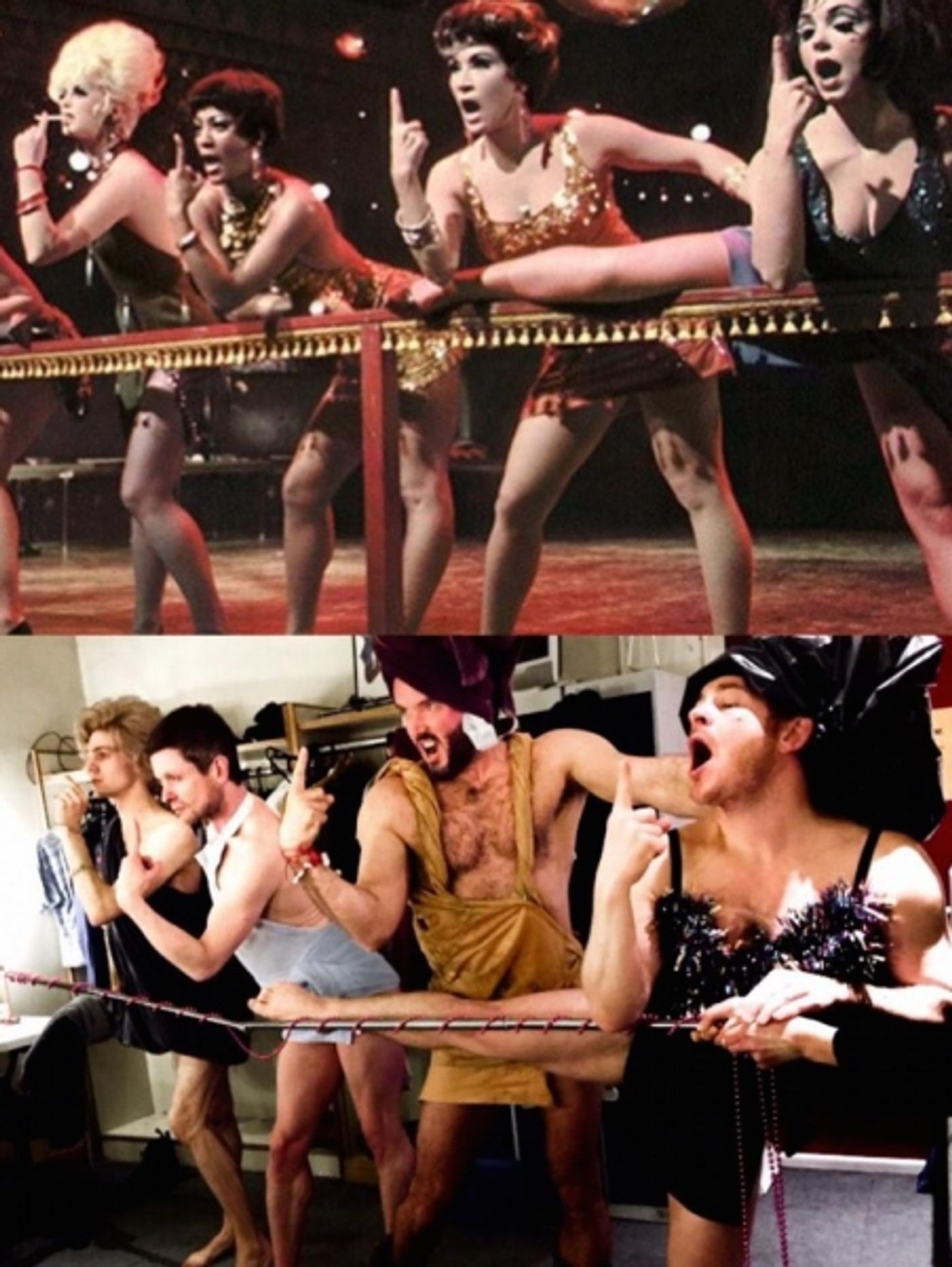 Photo Flash: Saturday Intermission Pics - December 13 - AN AMERICAN IN PARIS Posts First SIP After Opening; Plus Broadway's SIDE SHOW, KINKY BOOTS & More!  Image