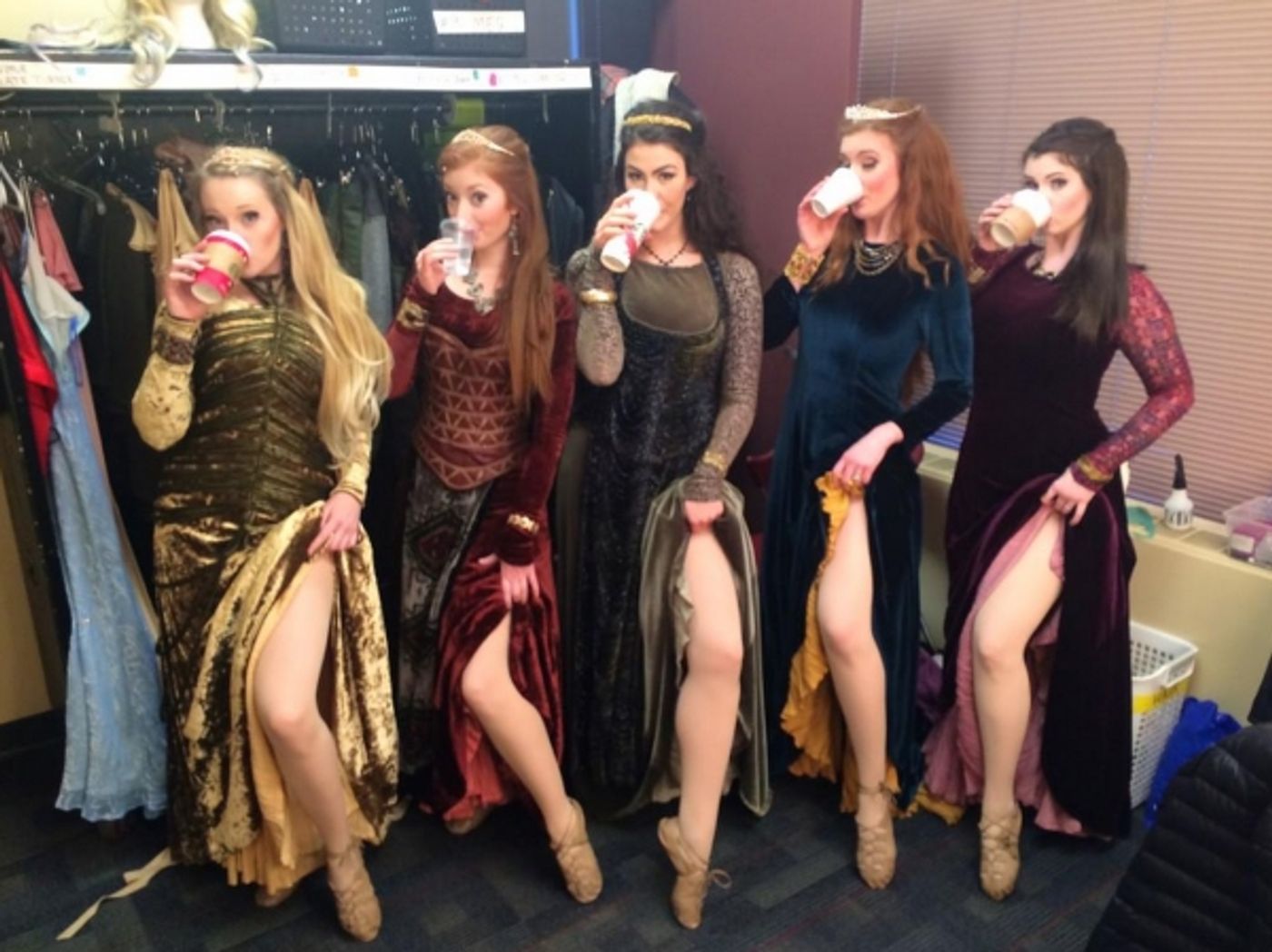 Photo Flash: Saturday Intermission Pics - December 13 - AN AMERICAN IN PARIS Posts First SIP After Opening; Plus Broadway's SIDE SHOW, KINKY BOOTS & More!  Image