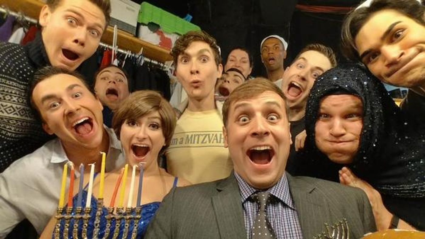 Photo Flash: Saturday Intermission Pics - December 13 - AN AMERICAN IN PARIS Posts First SIP After Opening; Plus Broadway's SIDE SHOW, KINKY BOOTS & More!  Image