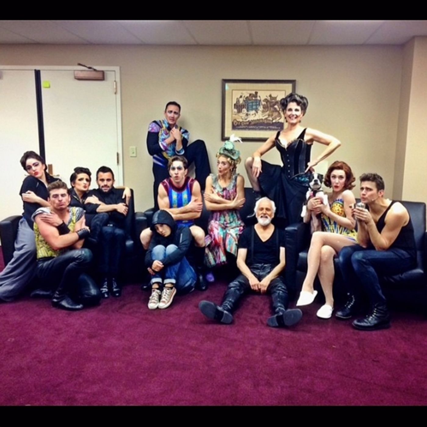 Photo Flash: Saturday Intermission Pics - December 13 - AN AMERICAN IN PARIS Posts First SIP After Opening; Plus Broadway's SIDE SHOW, KINKY BOOTS & More!  Image