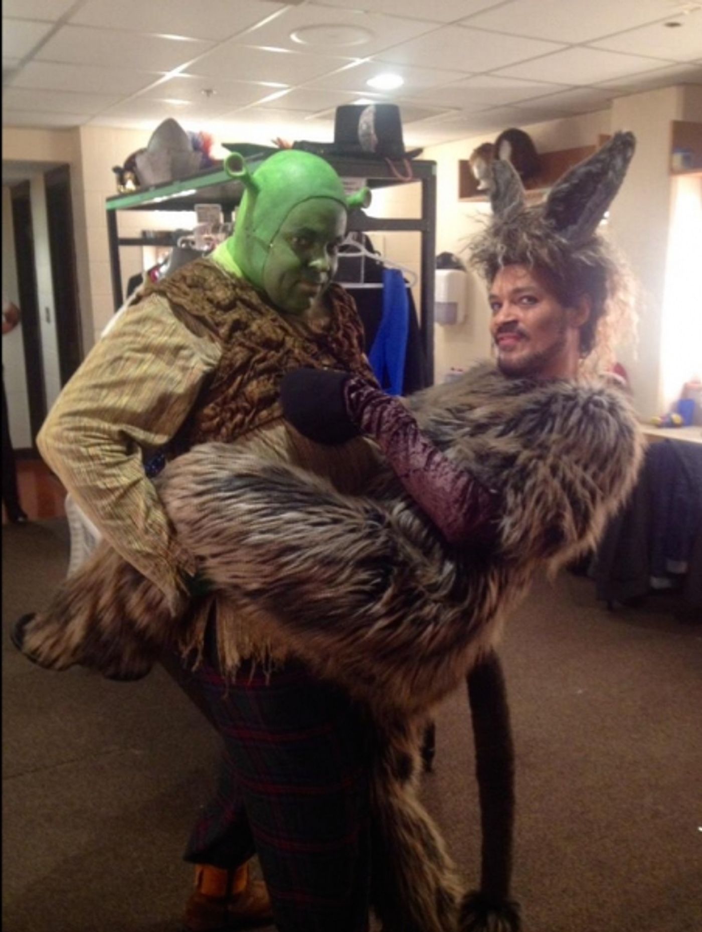 Photo Flash: Saturday Intermission Pics - December 13 - AN AMERICAN IN PARIS Posts First SIP After Opening; Plus Broadway's SIDE SHOW, KINKY BOOTS & More!  Image