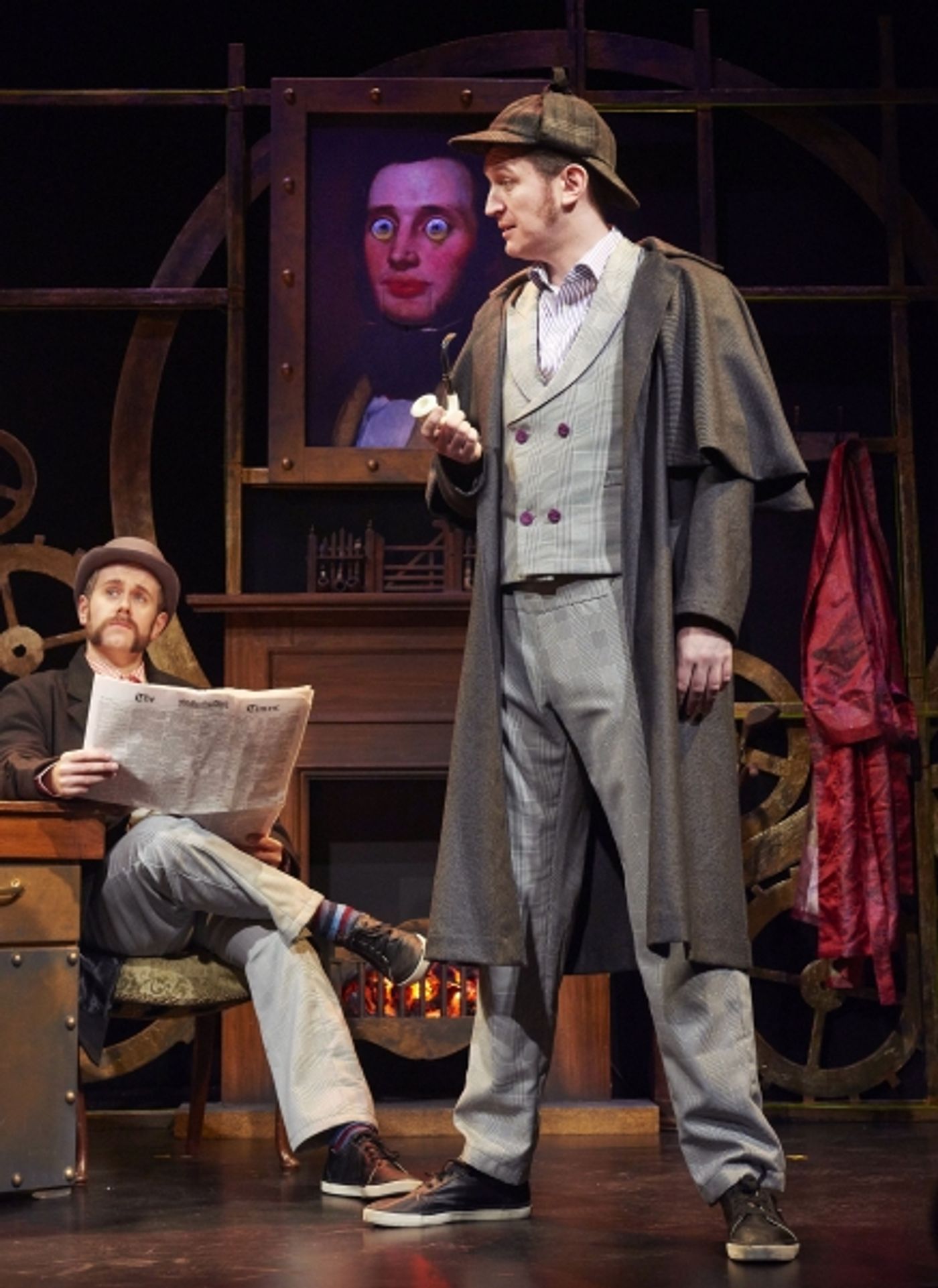 Photo Flash: First Look at POTTED SHERLOCK in the West End  Image
