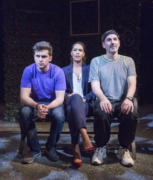 Alex Kramer, Zoey Martinson, and Erik Lochtefeld in â€"He Ate the Sun†by Sheila Callaghan directed by Michael Orsinski @ BroadwayWorld Alex Kramer, Zoey Martinson, and Erik Lochtefeld in â€"He Ate the Sun†by S Photo