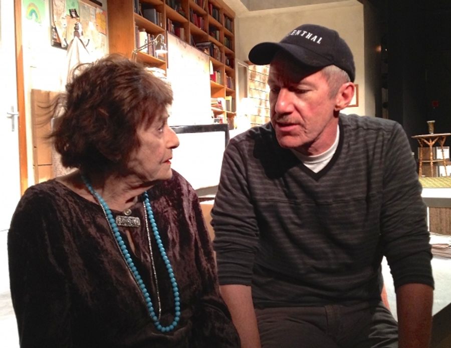 Photo Flash: Anne Frank's Cousin Attends WIESENTHAL Off-Broadway Image
