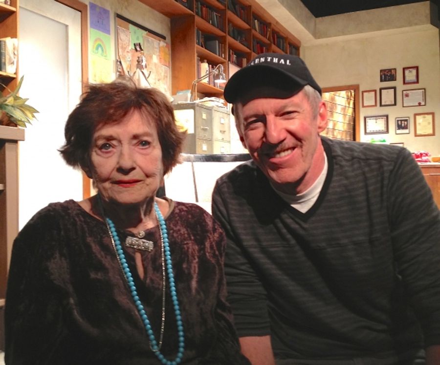 Photo Flash: Anne Frank's Cousin Attends WIESENTHAL Off-Broadway Image