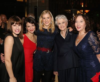 Jemima Rooper, Susan Louise O'Connor, Charlotte Parry, Angela Lansbury and Sandra Shi Photo
