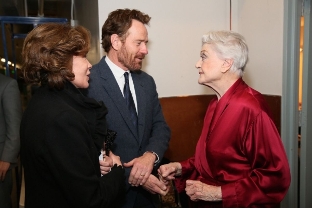 Robin Dearden, Bryan Cranston, Angela Lansbury  at 