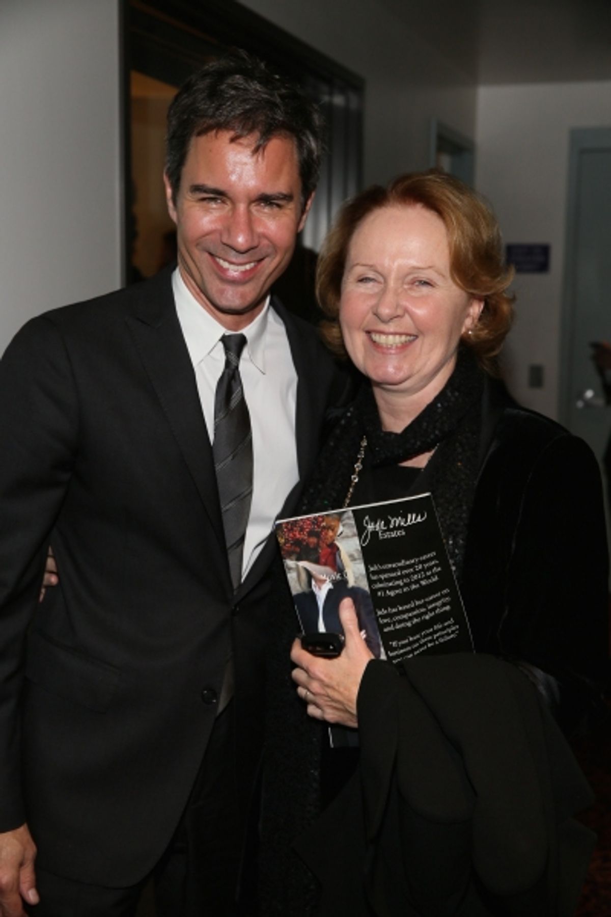 Eric McCormack, Kate Burton at 