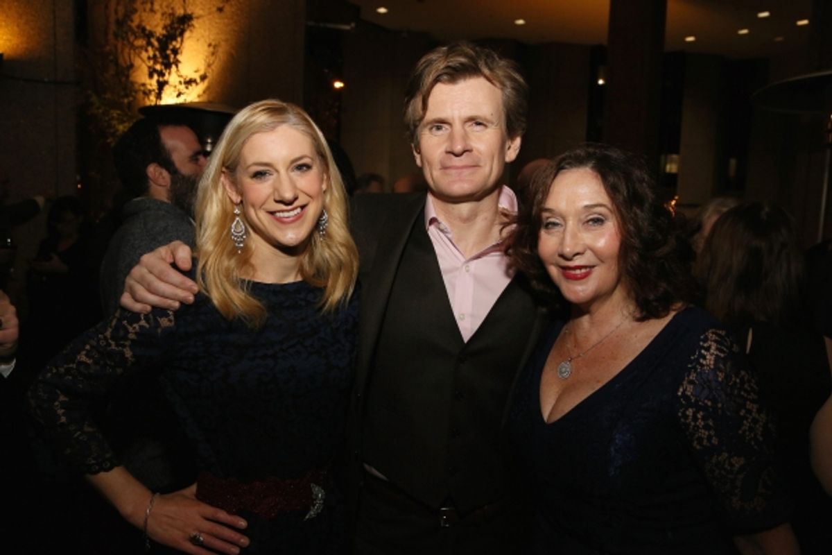 Charlotte Parry, Charles Edwards and Sandra Shipley  at 