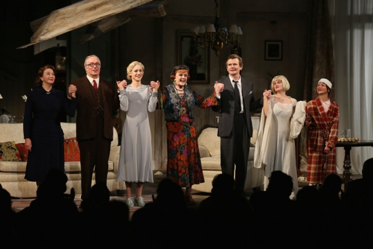 Sandra Shipley, Simon Jones, Charlotte Parry, Angela Lansbury, Charles Edwards, Jemima Rooper and Susan Louise at 