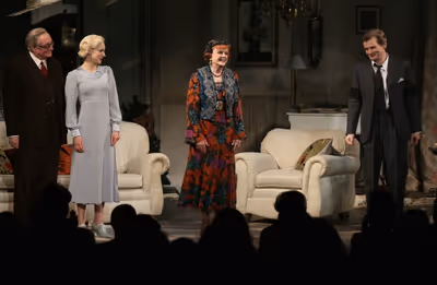 Simon Jones, Charlotte Parry, Angela Lansbury and Charles Edwards  Photo