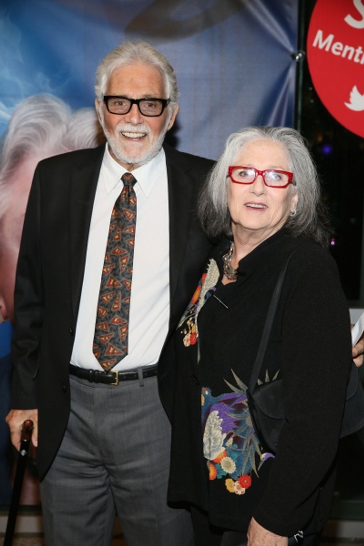 David Hedison, Bridget Hedison at 