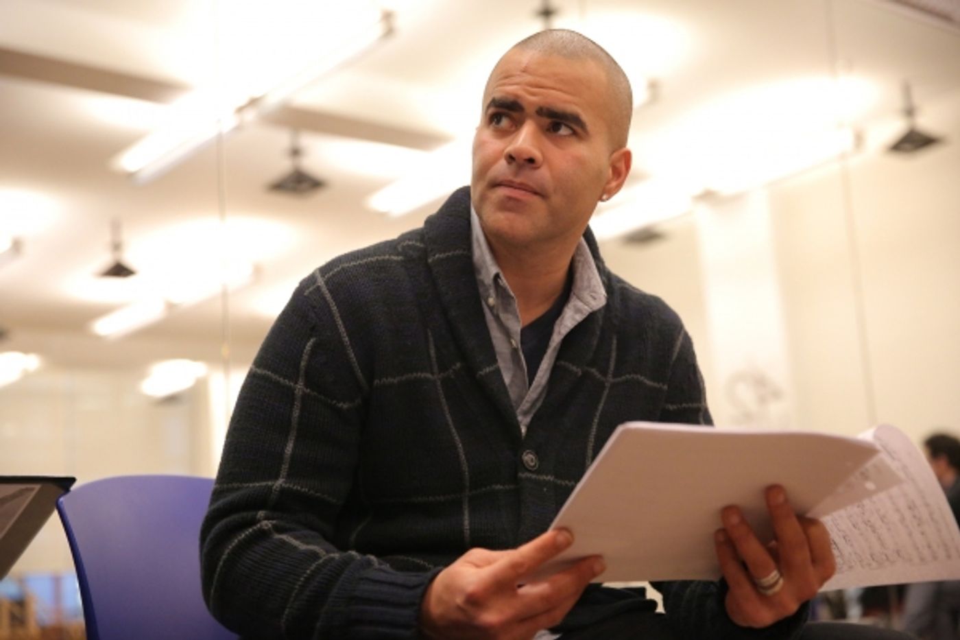 Photo Flash: Go Inside Rehearsals for Public Theater's HAMILTON with Lin-Manuel Miranda & More; Full Cast Announced!  Image