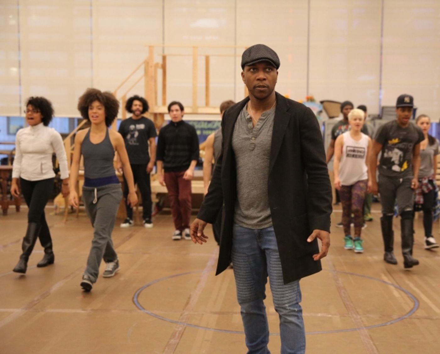 Photo Flash: Go Inside Rehearsals for Public Theater's HAMILTON with Lin-Manuel Miranda & More; Full Cast Announced!  Image