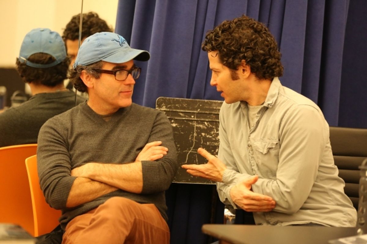 Brian d'Arcy James and Thomas Kail at 