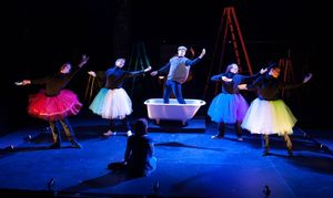 Andrew Betz, Sean Close, Emiley Kiser (as Alice), Sean Bradley (as the Mock Turtle), (Johnny Smith), Anita Holland @ BroadwayWorld Andrew Betz, Sean Close, Emiley Kiser (as Alice), Sean Bradley (as the Mock Turtle), Photo