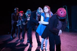 Khris Davis, Anita Holland, Andrew Betz, Sean Bradley, Emiley Kiser (as Alice), Johnny Smith @ BroadwayWorld Khris Davis, Anita Holland, Andrew Betz, Sean Bradley, Emiley Kiser (as Alice), Johnn Photo