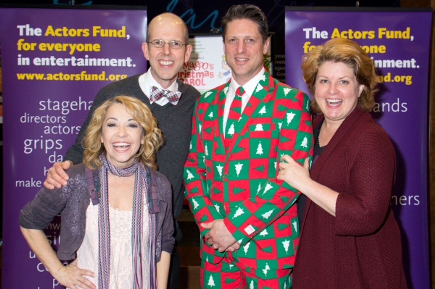 Photo Coverage: Broadway Unites to Benefit Actors Fund in MR. MAGOO'S CHRISTMAS CAROL  Image
