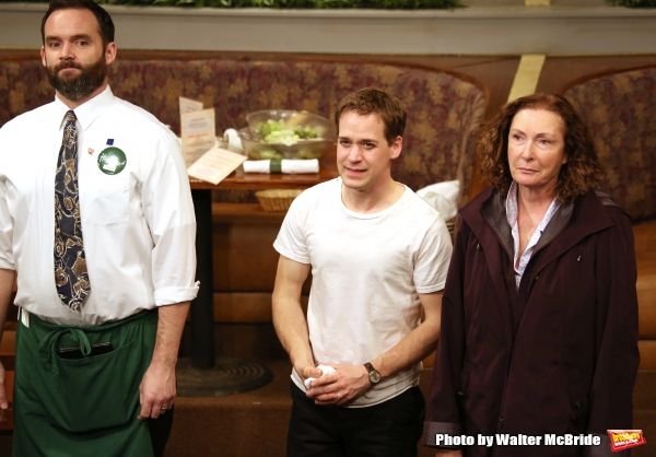 Danny Wolohan, T.R. Knight and Brenda Wehle Photo