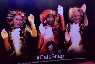 Andrew Lloyd Webber, Trevor Nunn, John Napier Photo