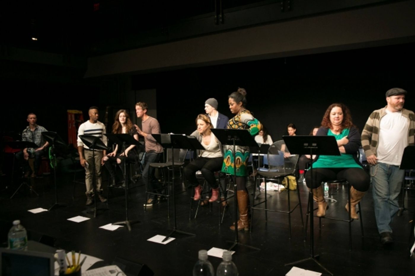Photo Flash: Jessie Mueller, Bryce Pinkham, Keala Settle & More Workshop Sara Bareilles' WAITRESS Musical in NYC! Photo Flash: Jessie Mueller, Bryce Pinkham, Keala Settle & More Workshop Sara Bareilles' WAITRESS Musical in NYC! Image