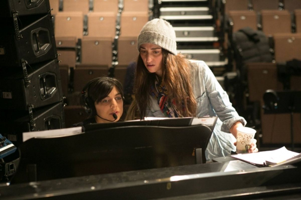 Nadia DiGiallonardo and Sara Bareilles at 