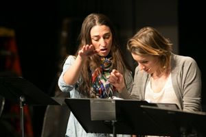 Sara Bareilles and Jessie Mueller Photo