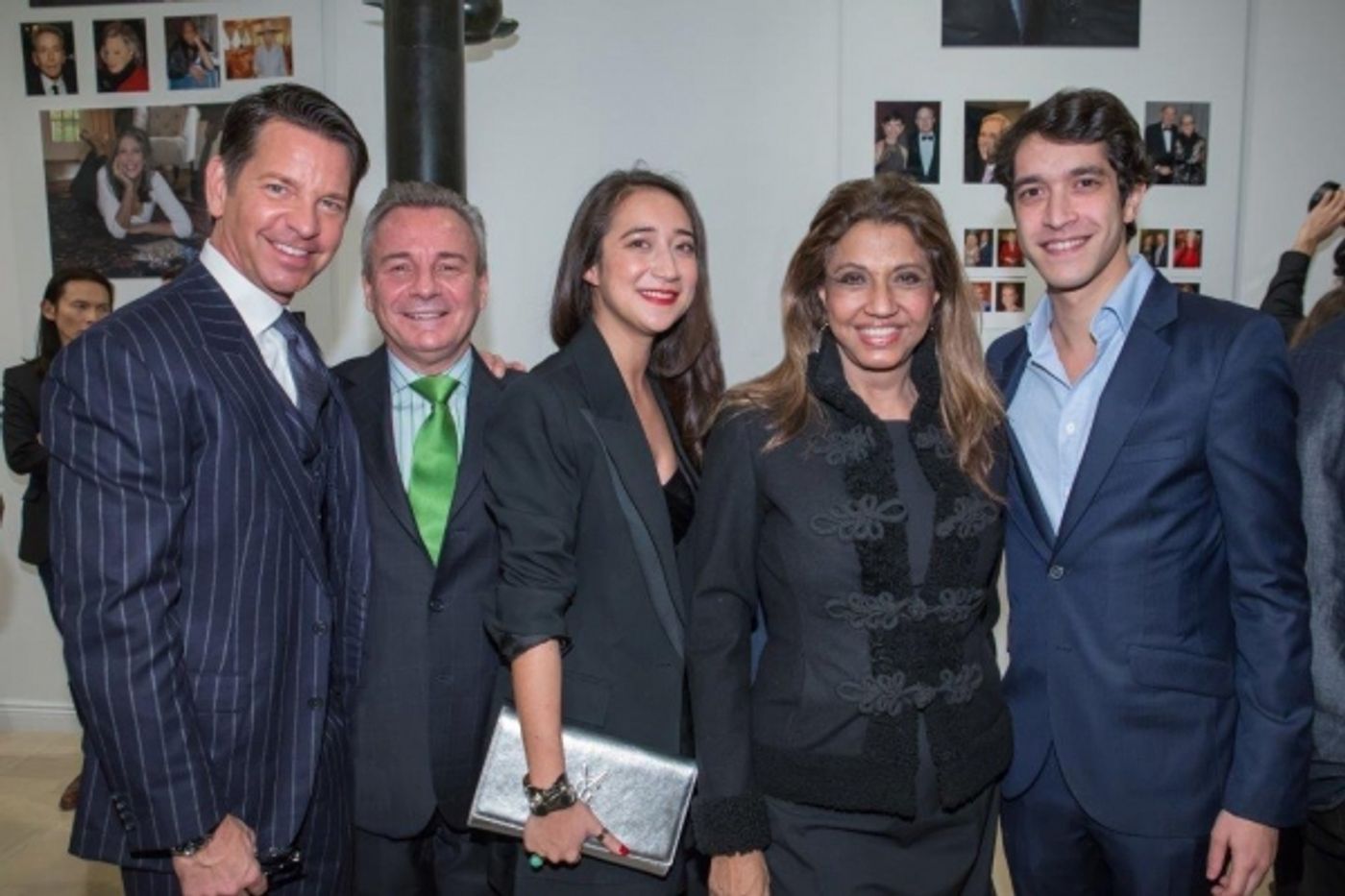 Photo Flash: Photographer Annie Watt's IMPROMPTU PORTRAITS at Park Avenue's Galerie Dumonteil Draws Glittering Crowd  Image