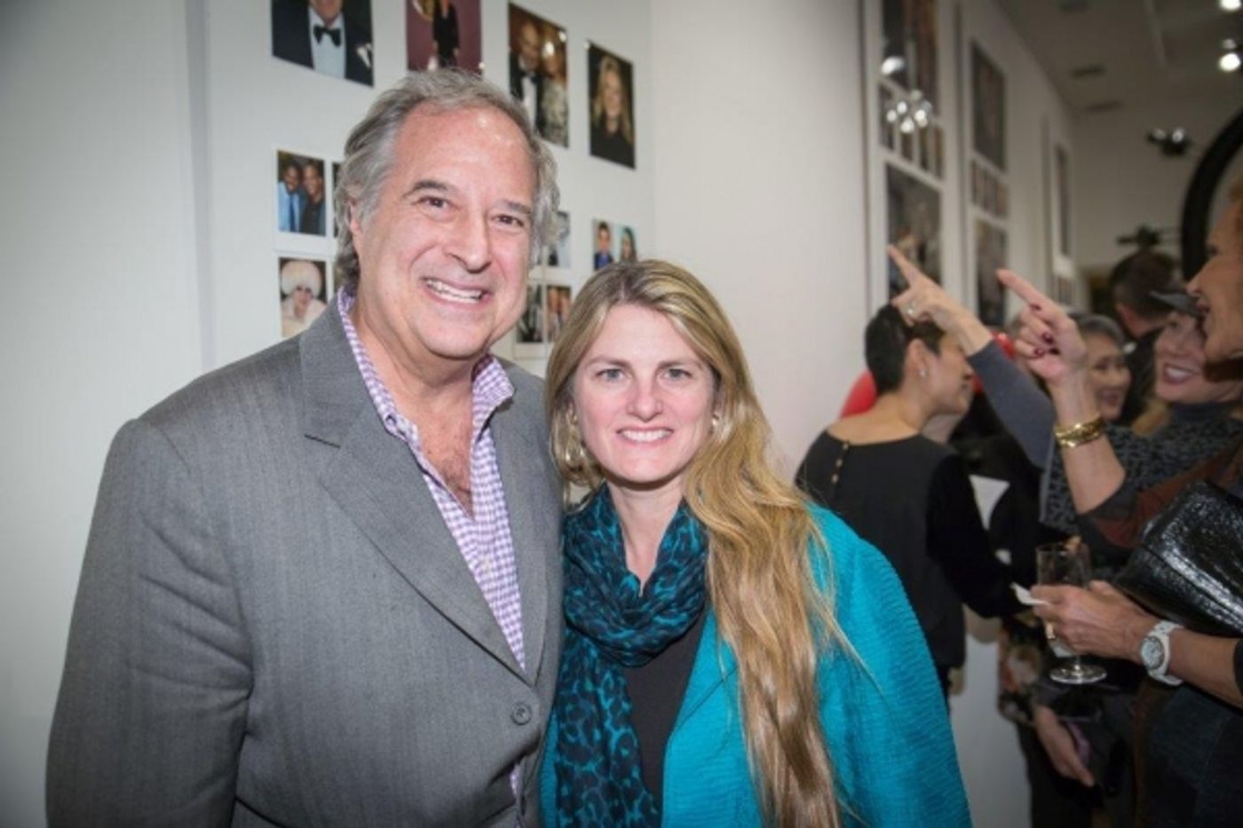 Photo Flash: Photographer Annie Watt's IMPROMPTU PORTRAITS at Park Avenue's Galerie Dumonteil Draws Glittering Crowd  Image