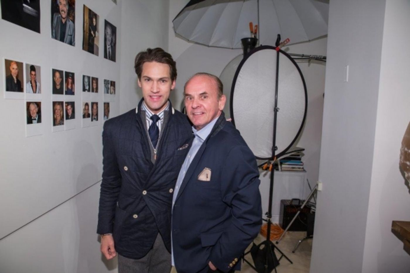 Photo Flash: Photographer Annie Watt's IMPROMPTU PORTRAITS at Park Avenue's Galerie Dumonteil Draws Glittering Crowd  Image