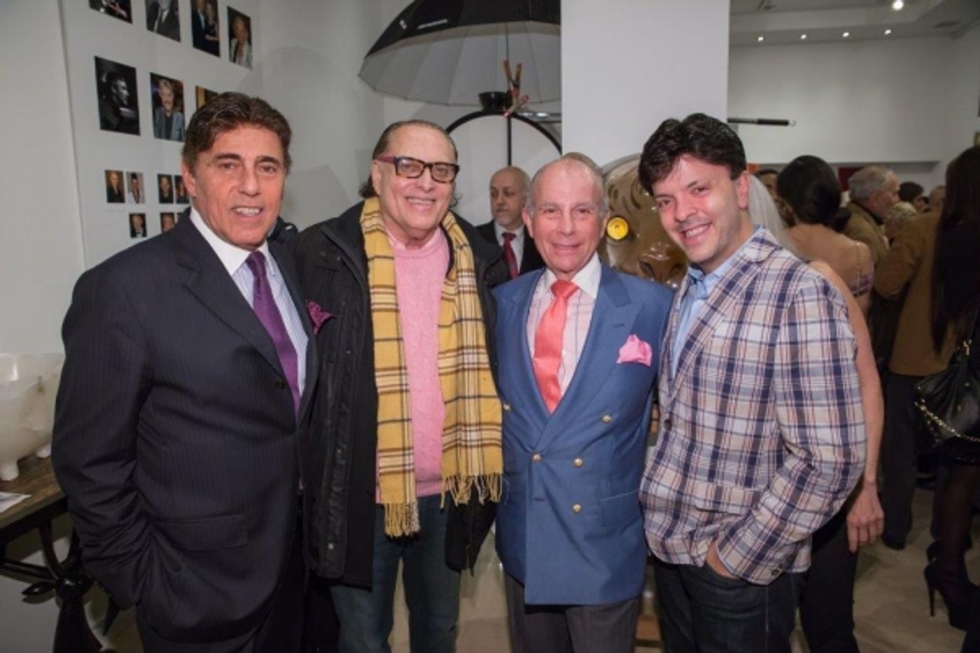 Photo Flash: Photographer Annie Watt's IMPROMPTU PORTRAITS at Park Avenue's Galerie Dumonteil Draws Glittering Crowd  Image