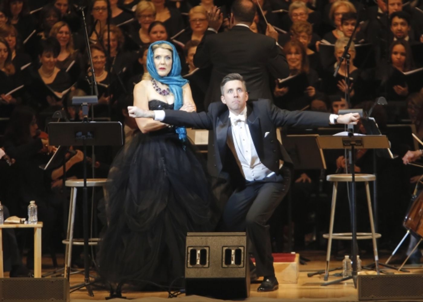 Photo Flash: First Look at Eric Idle, Victoria Clark, Marc Kudisch & More in NOT THE MESSIAH at Carnegie Hall  Image