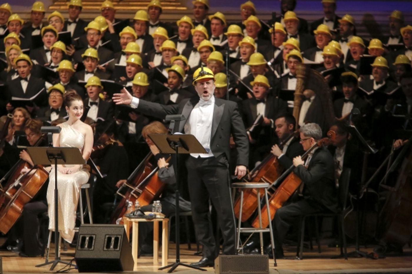 Photo Flash: First Look at Eric Idle, Victoria Clark, Marc Kudisch & More in NOT THE MESSIAH at Carnegie Hall  Image