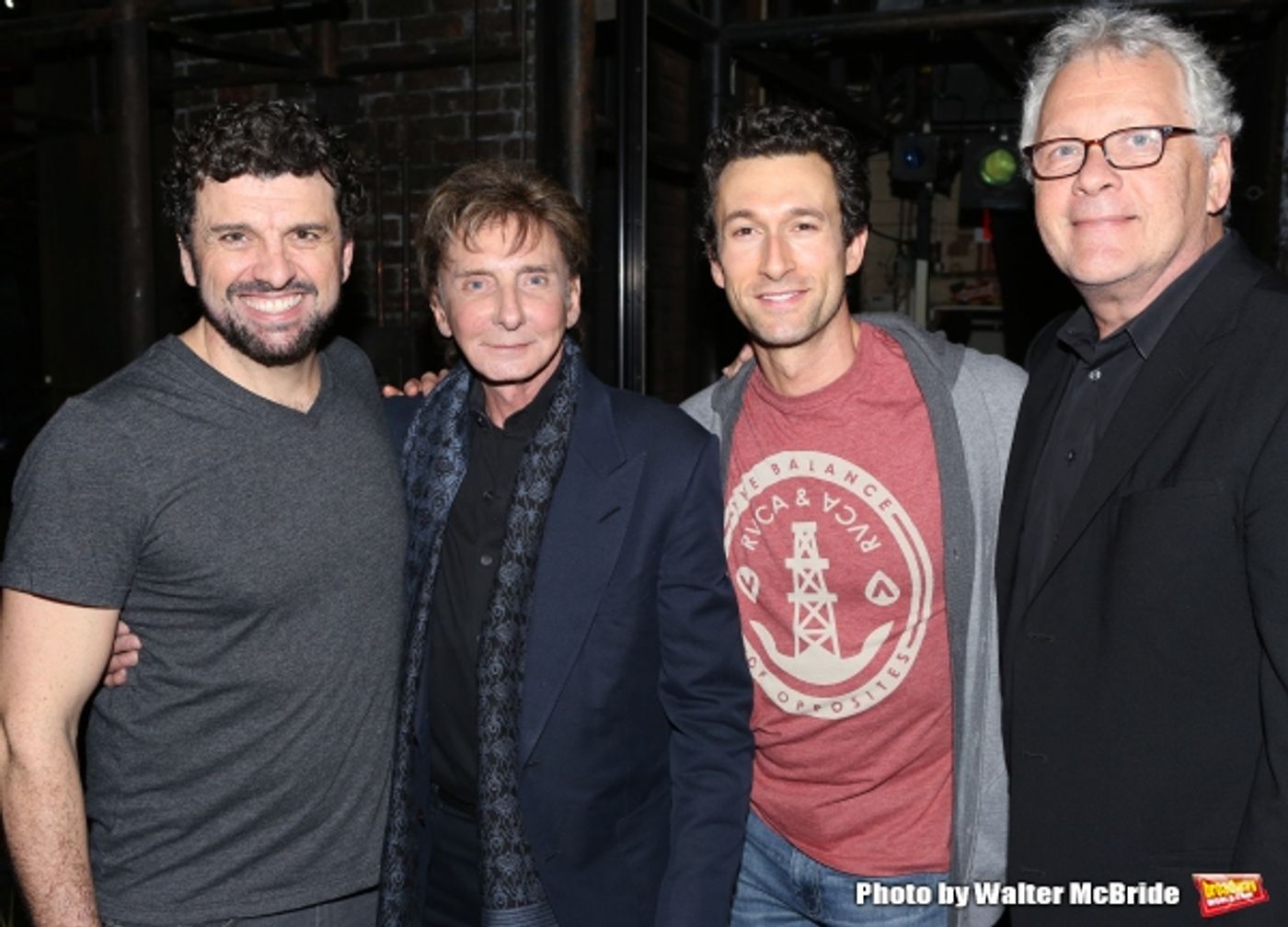 Photo Coverage: Barry Manilow Visits Sting at THE LAST SHIP!  Image