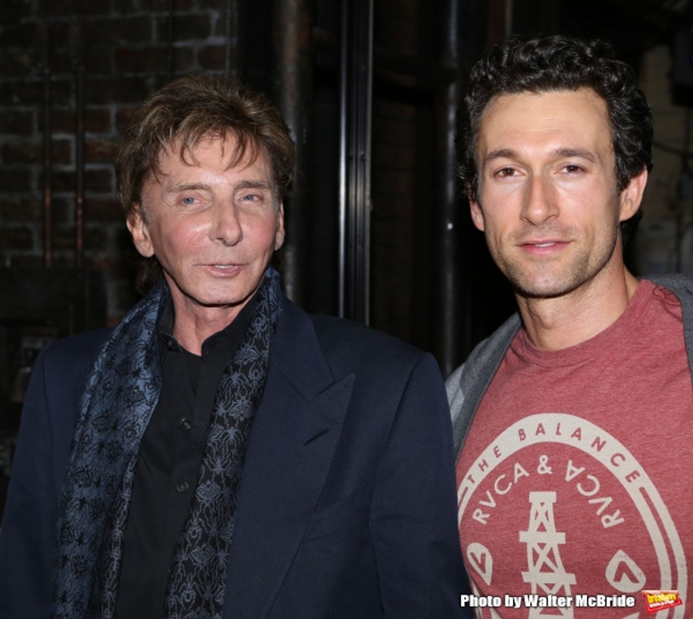 Photo Coverage: Barry Manilow Visits Sting at THE LAST SHIP!  Image