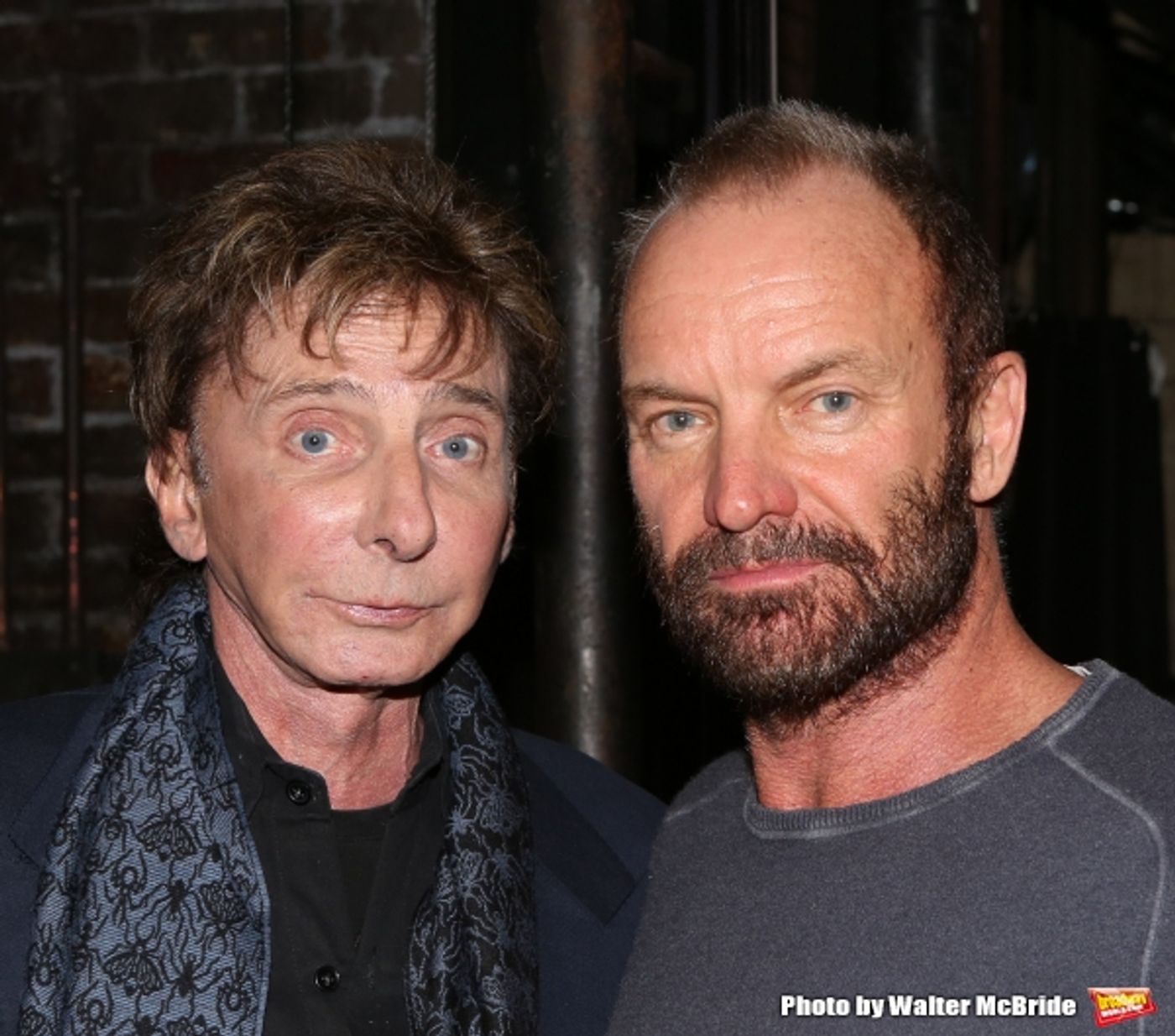 Photo Coverage: Barry Manilow Visits Sting at THE LAST SHIP!  Image